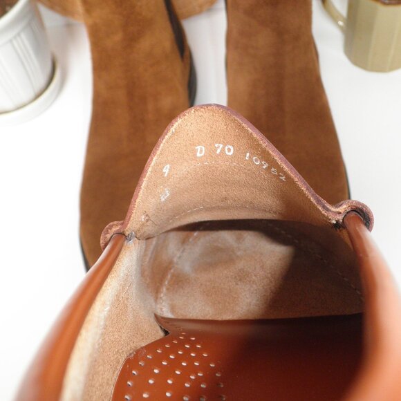 Men's BASS LARSON WEEJUNS LOAFER in Whiskey Brown Size 9 Preppy Office Shoes - Picture 10 of 10